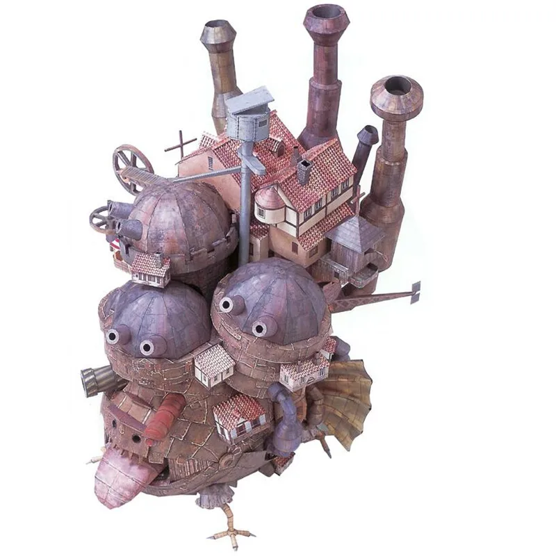 Howl's Moving Castle 3D бумажная модель 50 см высокая версия земли образовательная