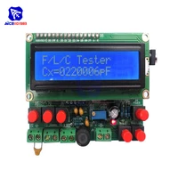 solderless multi functional lcd1602 ohmmeter capacitance inductance frequency tester meter trimmer potentiometer diy kit