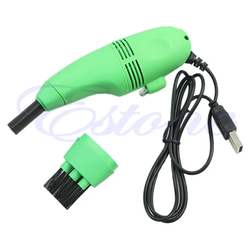 Мини компьютер вакуумные USB клавиатура очиститель ПК щетка для ноутбука пыли