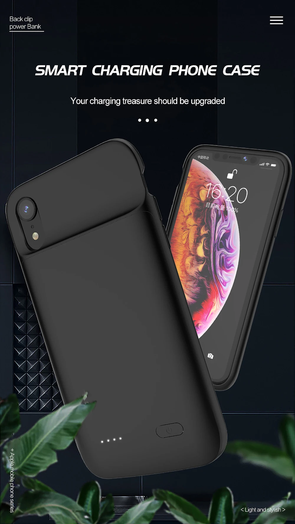 4100 мАч батарея зарядное устройство чехол для iPhone Xs power Bank Зарядка iphone XsMax Внешний