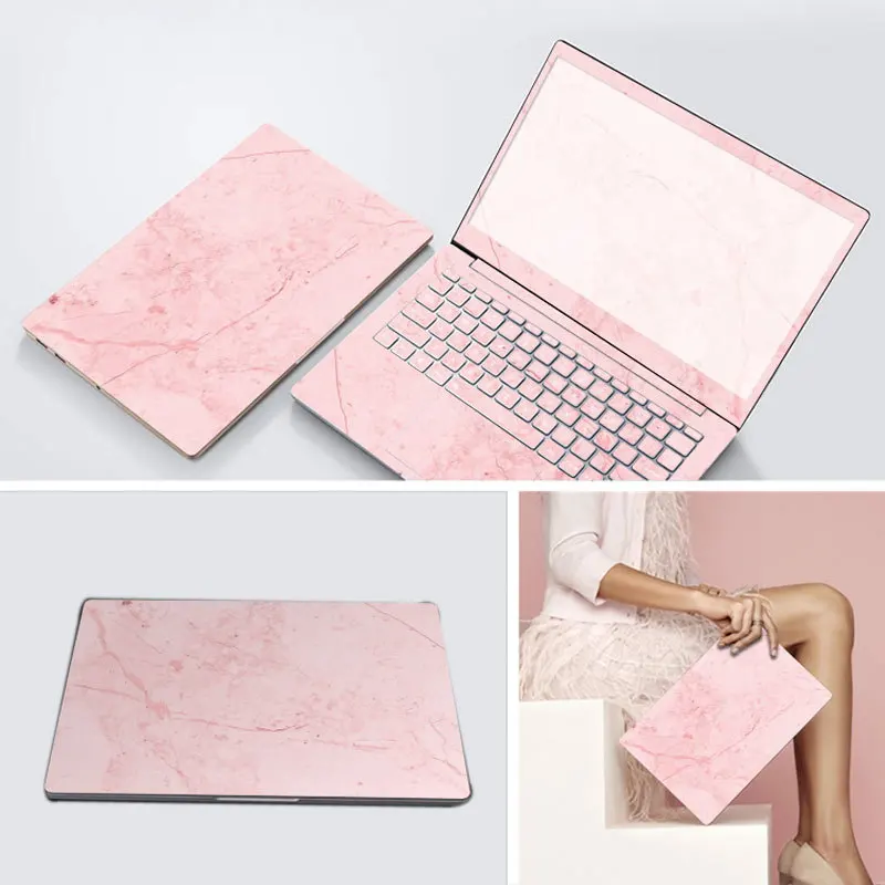 3-стороннее освещение ноутбук кожи Тетрадь Стикеры s для Xiaomi lenovo Dell Asus hp 14 15,6 дюймов наклейка на компьютер ноутбук Стикеры протектор чехол