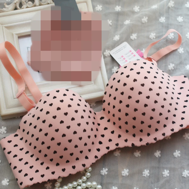 Бесплатная доставка новое поступление 2016 цельный бесшовный бюстгальтер милый