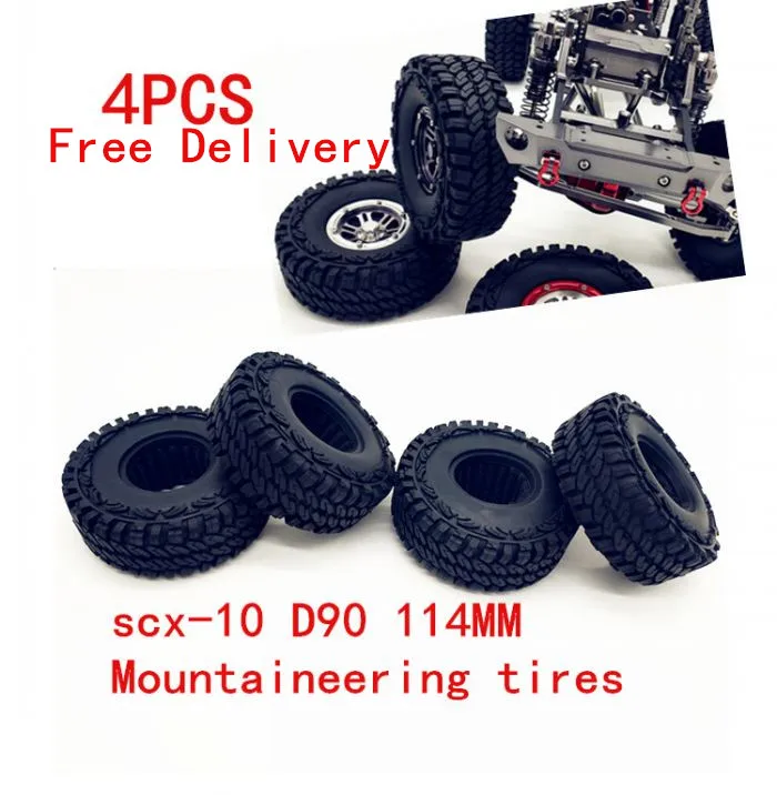 Черные резиновые шины 1 9 дюйма с внешним диаметром 114 мм подходят для обода колеса