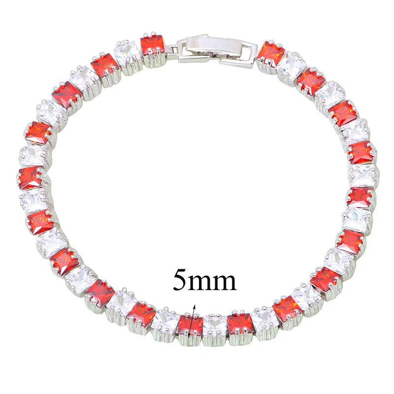 Потрясающий Рождественский подарок для женщин красный гранат ювелирные изделия