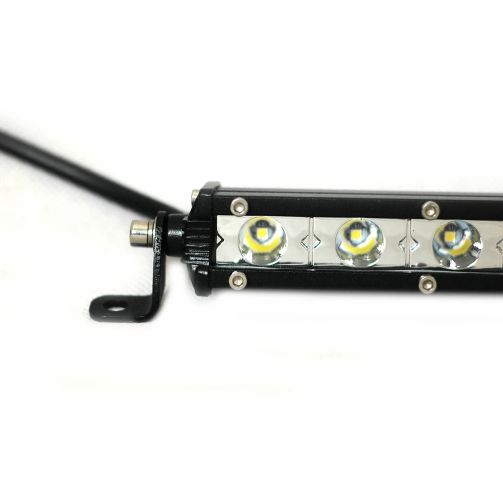 1x Single Row LED Light Bar Offroad 13Inch 36w Super Slim Combo Work for Jeep Off-road UTV Truck ATV SUV 4x4 boat | Автомобили и