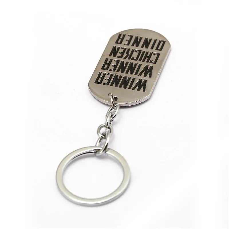 HSIC Game Playerunknown's боя брелок металлический Dog Tag кулон PUBG письмо автомобиля с