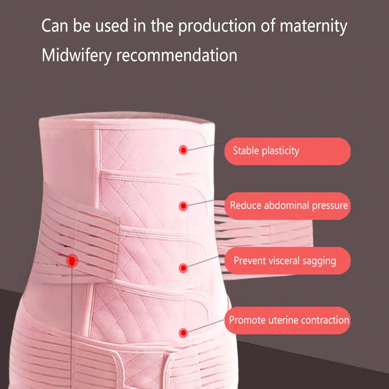 Послеродовой бандаж тренажер для тонкой талии корсет живота пояс таза редуктор