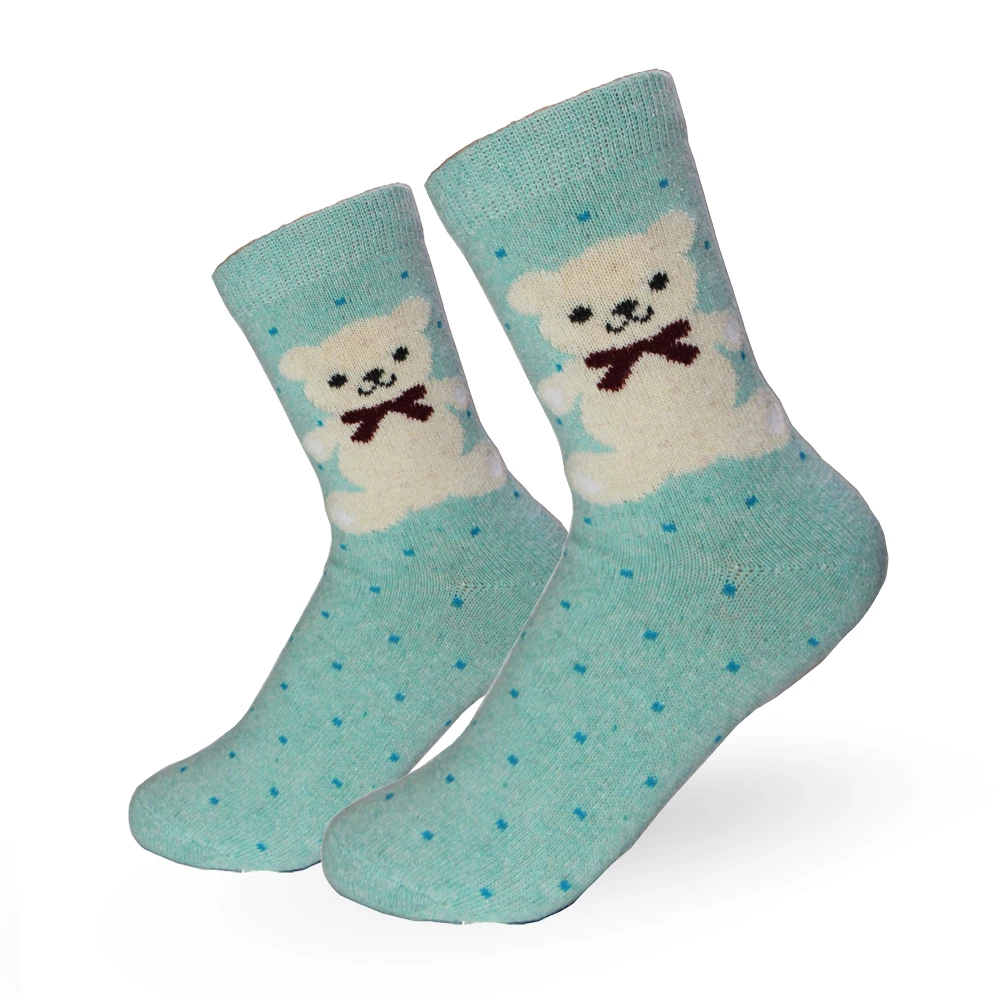 Носки женские из кроличьей шерсти Осень-зима теплые | Женская одежда