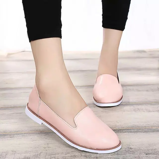 summer 2015 British wind with low side small white shoes round head foot doug institute women's peas | Обувь