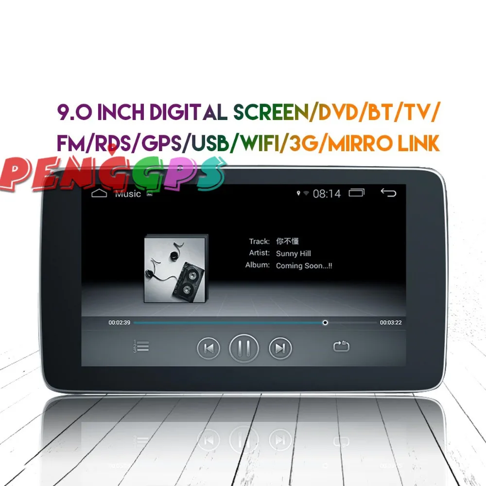 Android Car Radio Stereo GPS Headunit for Mercedes Benz C GLC V CLS 2014 2015 2016 2017 DVD Player Audio Satnav Multimedia | Автомобили и