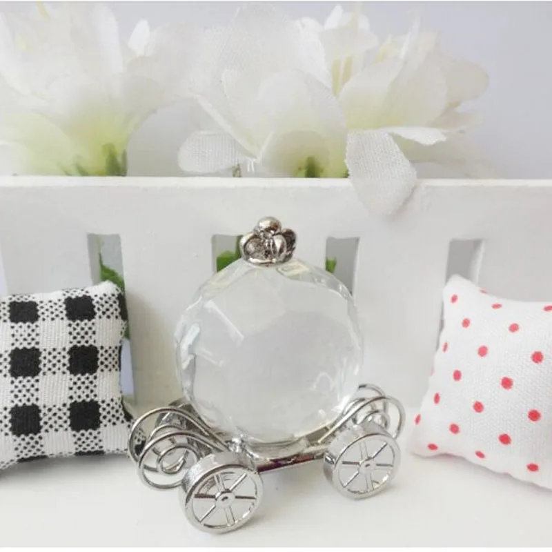50 шт. прозрачная Хрустальная коллекция Карета для Золушки в форме тыквы