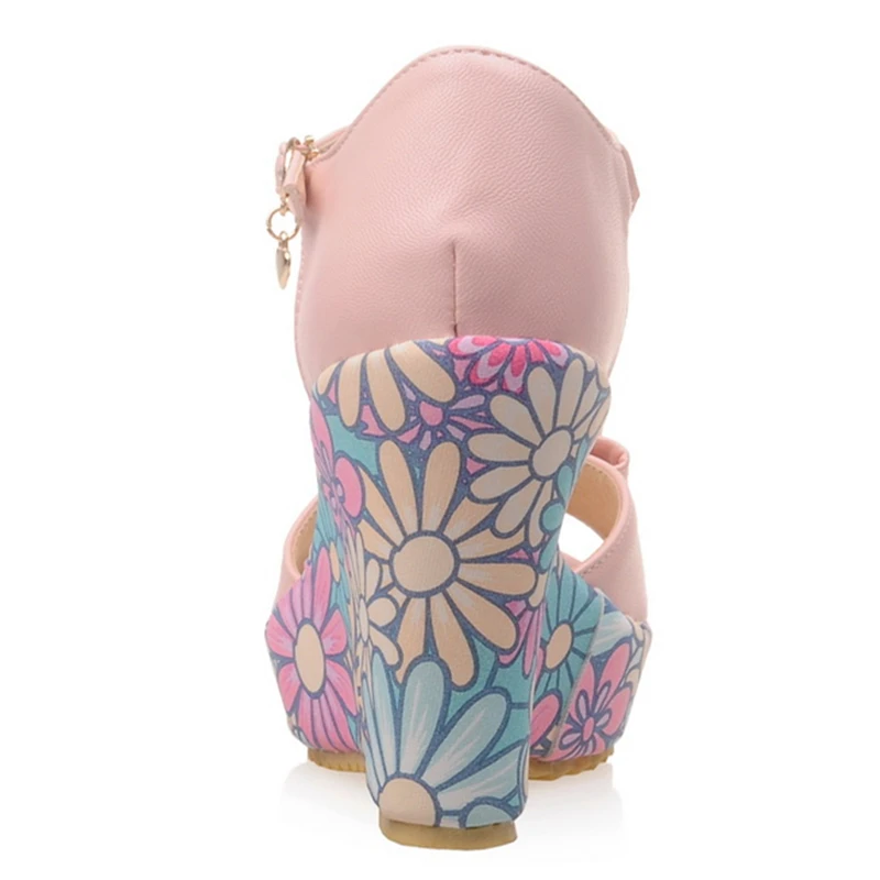 Женские босоножки с бабочками moonk летние сандалии на платформе и высоком каблуке