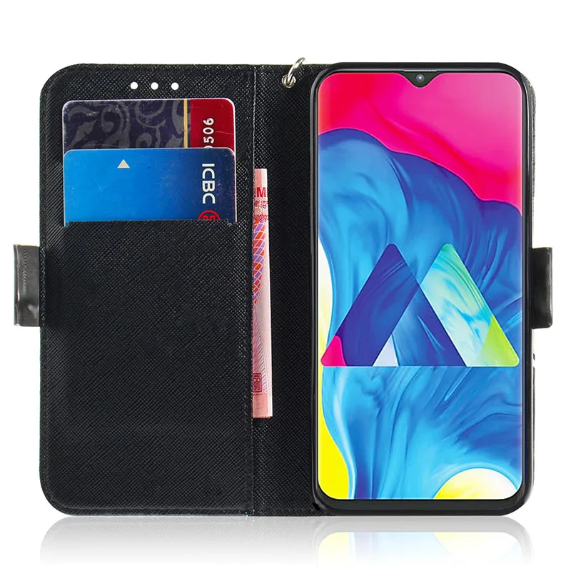Для samsung SM M105F/DS Galaxy M10 M105 чехол для M 10 2019 M105F раскладной телефон кожаный сумка 6 2