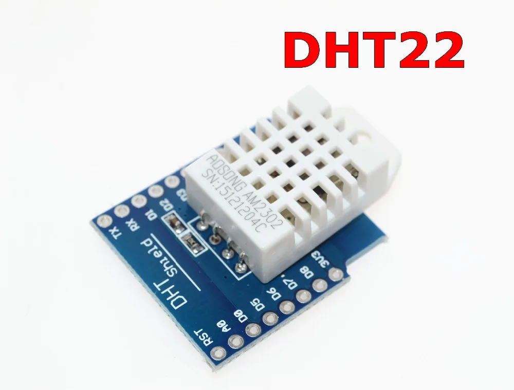 10 комплектов DHT Pro Shield для WeMos D1 mini DHT22 одношиновый цифровой модуль датчика