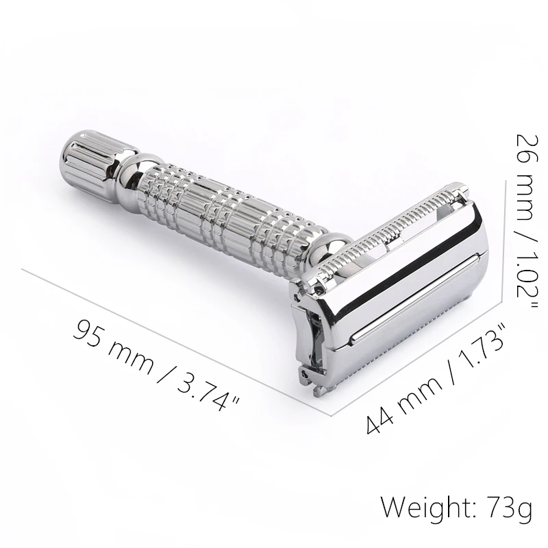 Бритва с двойным краем YINTAL Butterfly безопасные бритвы бритва 10 лезвиями 1 коробка|razor