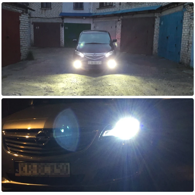 2X Автомобильный светодиодный светильник 9005 HB3 для Toyota Lapudo Previa Rav4 Sequoia Tundra Elfa Corolla