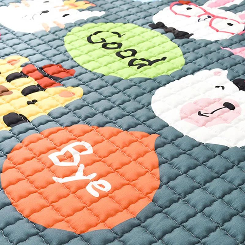 INS скандинавские Мультяшные домашние детские хлопчатобумажные коврики игровой