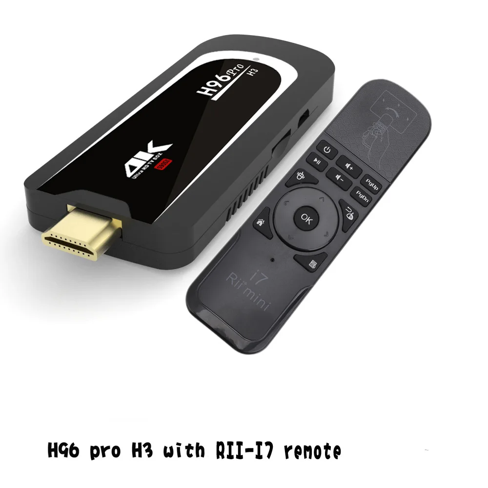 Зеленый H96 Pro H3 мини-ПК с i7 laser Amlogic S905X четырехъядерный Android 7,1 tv Dongle 2GB 16GB 2,4G/5G WiFi BT4.0 1080P 4K HD tv Stick - Цвет: Зеленый