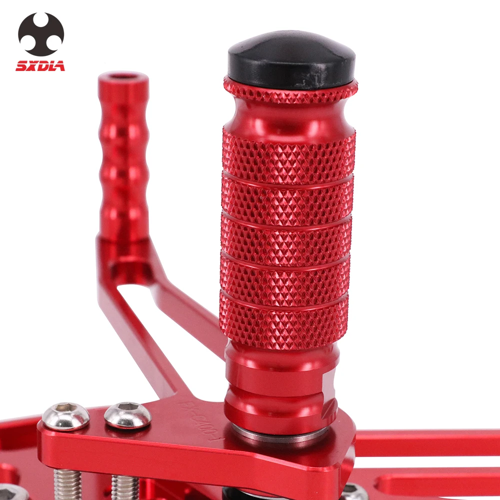 Мотоцикл CNC Регулируемые подножки заднего набора опорные для Honda CB400SF CB400 CB 400 400SF