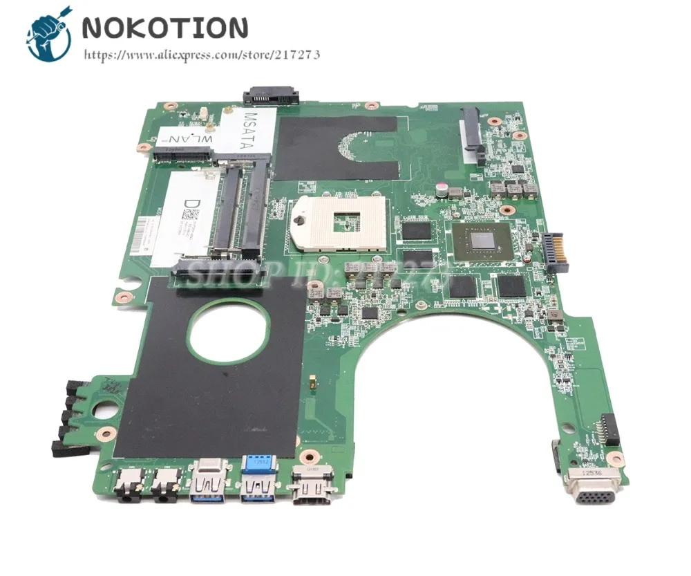 NOKOTION для Dell Inspiron 17R 7720 Материнская плата для ноутбука DA0R09MB6H1 CN-072P0M 072P0M DDR3 GT650M Дискретная графика