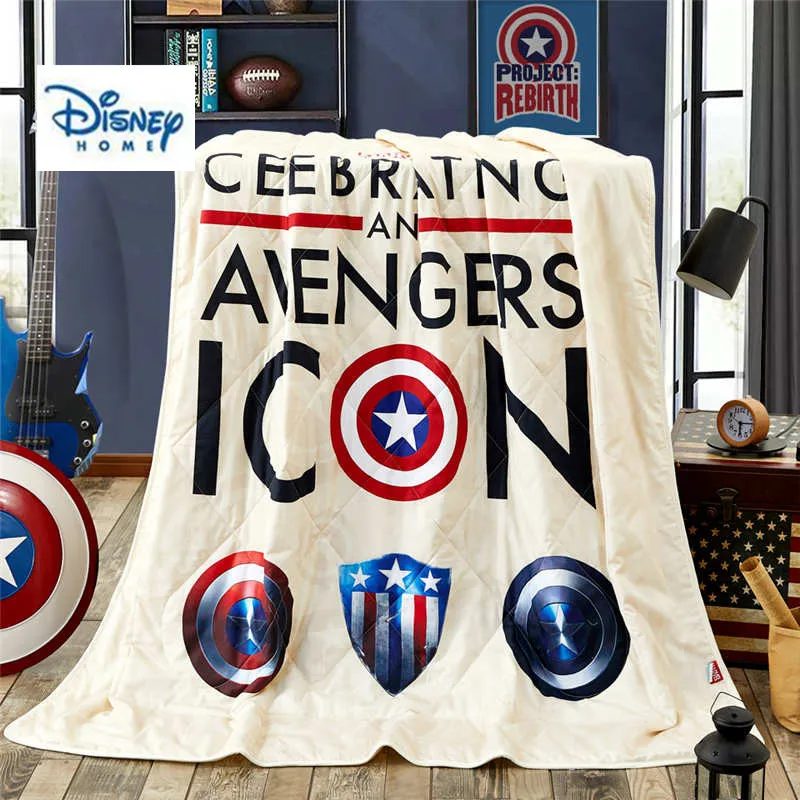 Постельное белье с 3D принтом "Marvel", "Человек-паук", "супергерой", подарок для мальчика, одеяло для взрослых, постельное белье из хлопка, "Королева", двойной размер, летнее одеяло - Цвет: 912-captain america