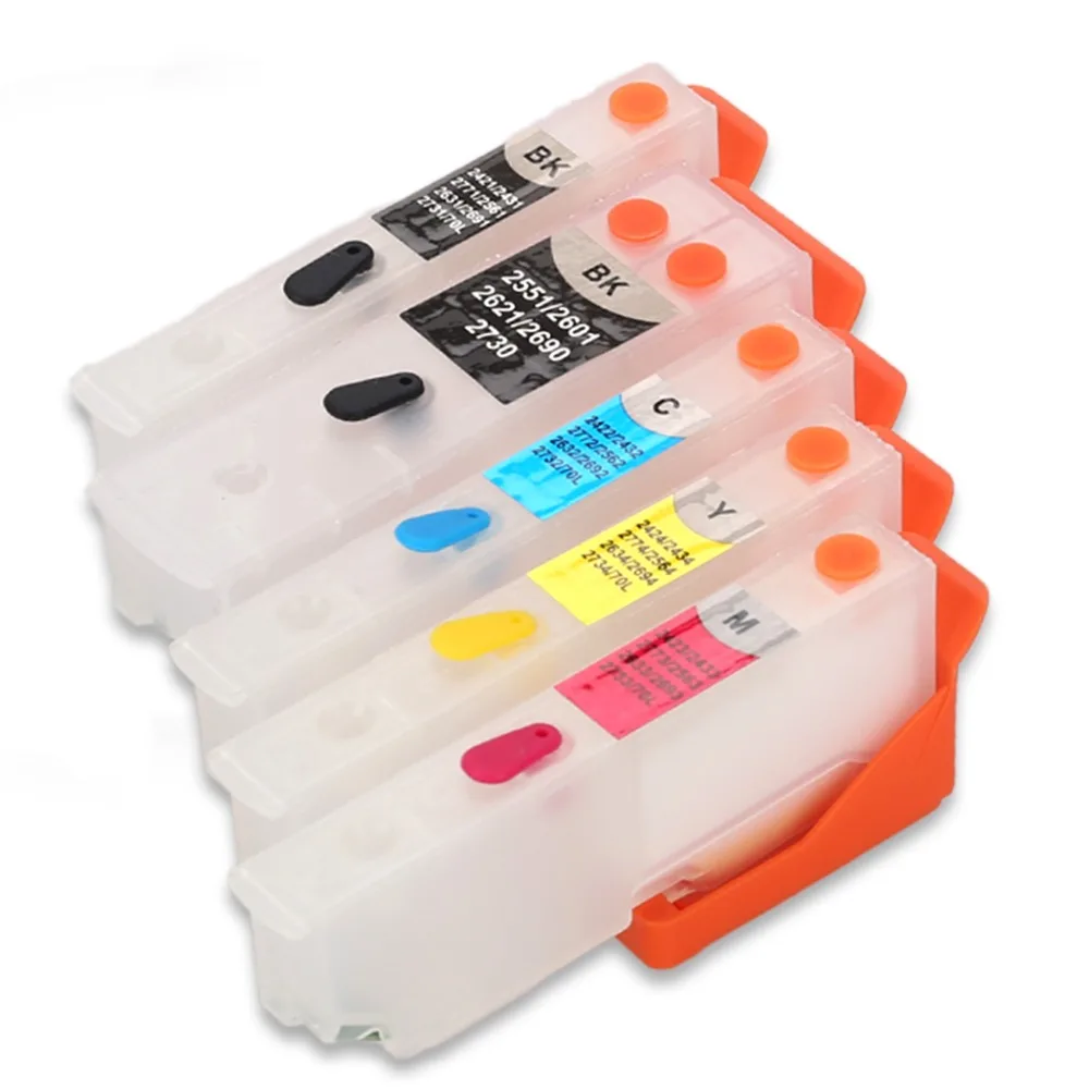 5 Sets T262 T263 Empty Refillable ink cartridge For Epson Expression Premium XP-720 XP-625 XP-620 XP-520 XP-820 printers | Компьютеры и