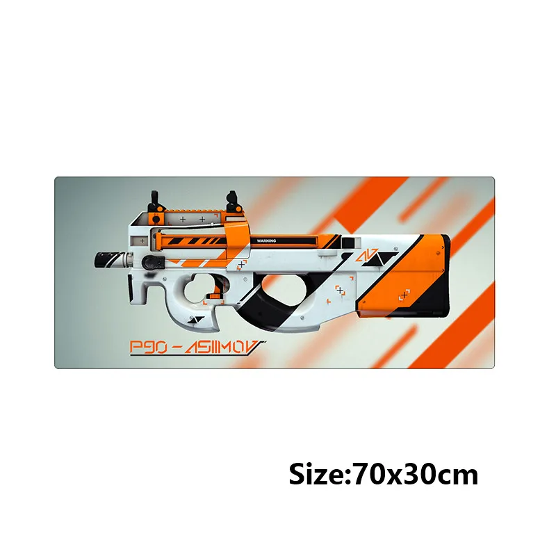 A 700*300 мм игровой КС го коврик для мыши cs ходу бабочка asiimov Awp AK 47 m4a4 P90 CS Бабочка нож csgo кожи коврики для CS: Go Gamer - Цвет: A