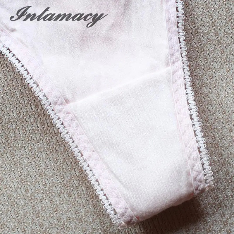 Новые американские роскошные вышитые шелковистые стринги T женское нижнее белье