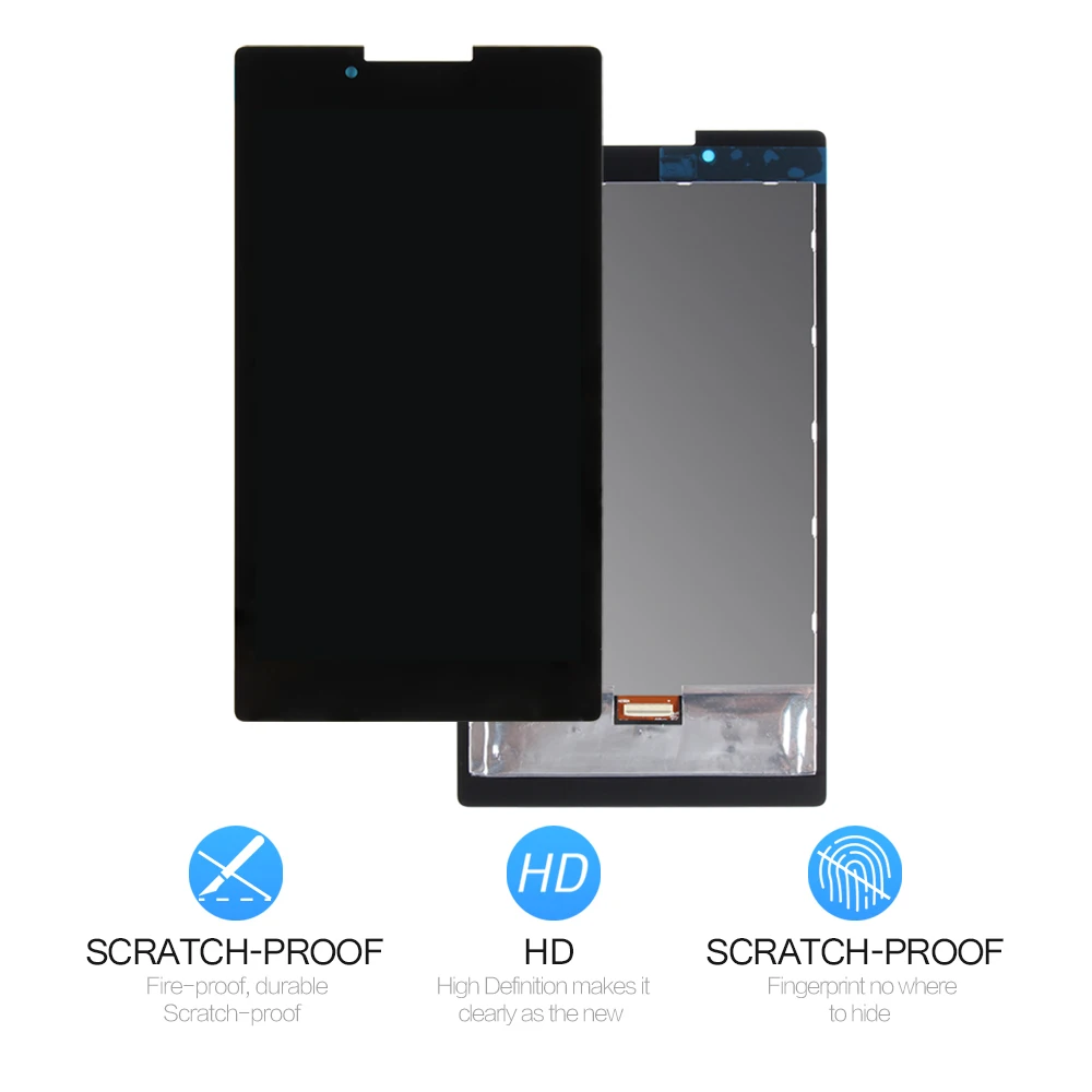 SRJTEK 7 &quotдля Lenovo Tab 2 ЖК дисплей дигитайзер сенсорная панель стекло в сборе для