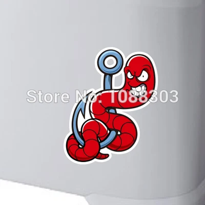 2 размера автомобильный Стайлинг забавная рыболовная приманка земляной червь