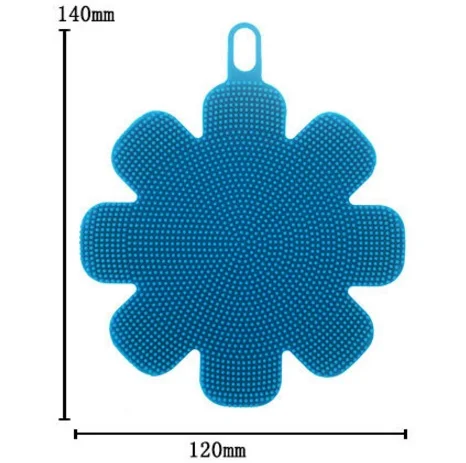 Силиконовая щетка для посуды многофункциональная кухонная мытья посуды/тарелок