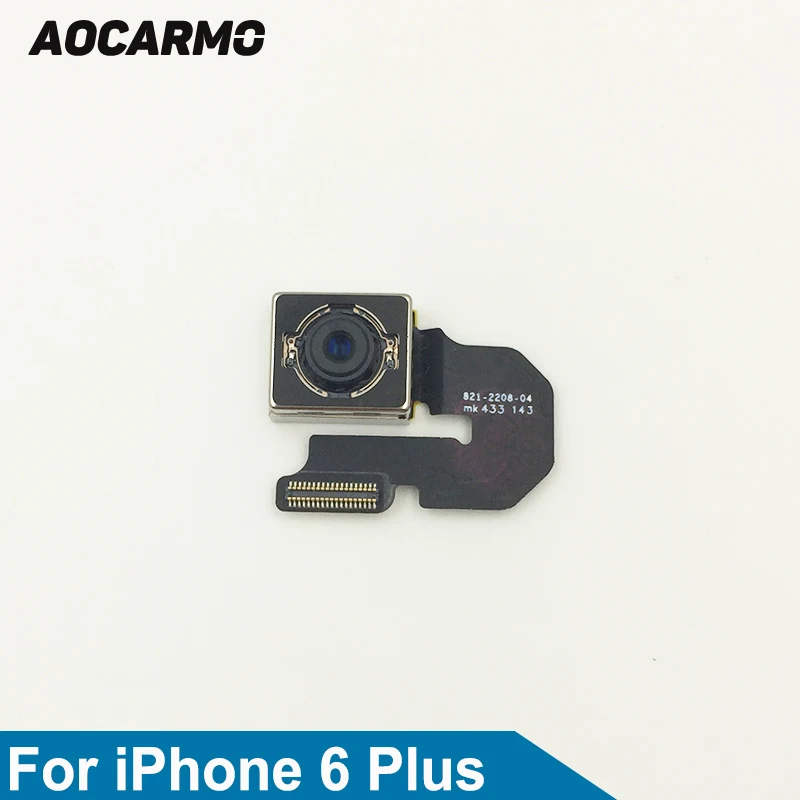 Задняя камера Aocarmo ремонт основной объектива гибкий кабель Замена для iPhone 6 Plus i6P 5