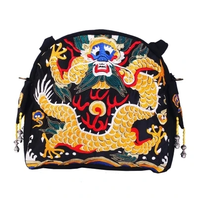 Женская Холщовая Сумка с вышивкой в этническом стиле|canvas women bag|women bagmessenger bag |