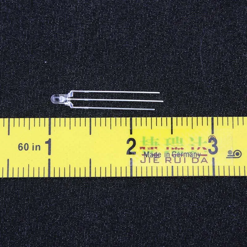 Высокое качество 20 шт СИД 3 мм круглый рассеянный красный и изумрудно зеленый