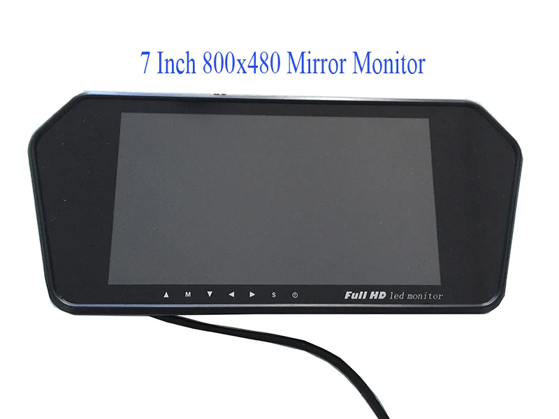 Камера заднего вида с ночным видением и цветным светодиодным экраном 7 дюймов|night