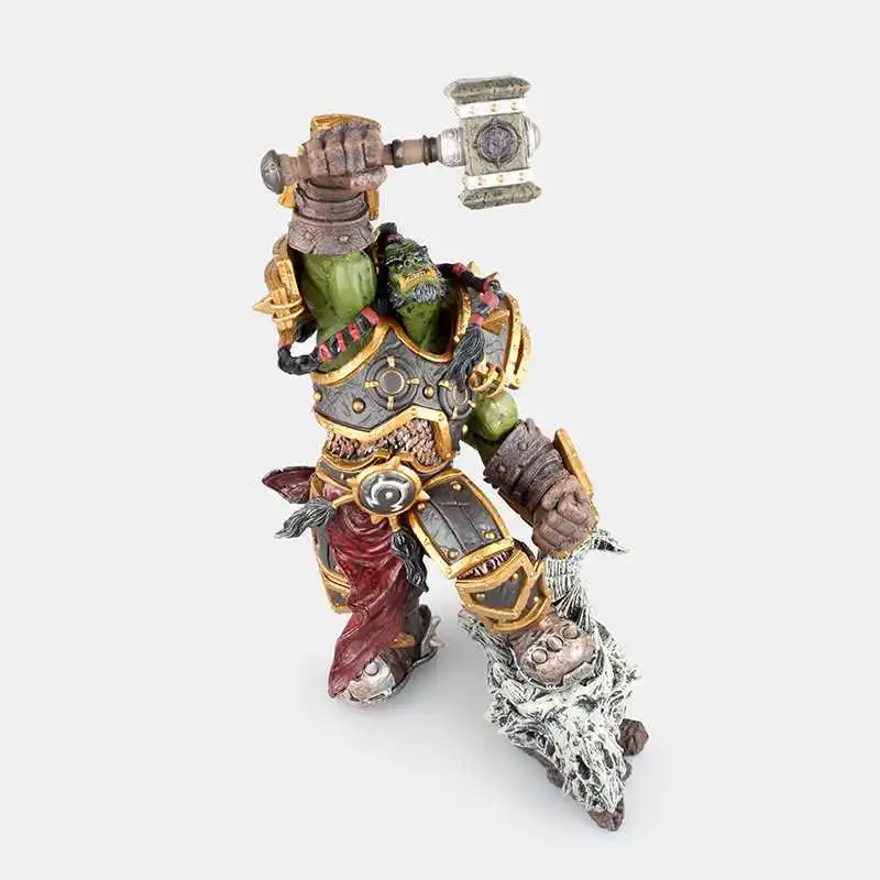 WOW Thrall Орда главный лидер орк шамман экшн-фигурка игрушки Thrall кукла ПВХ ACGN фигурка Коллекционная модель игрушки