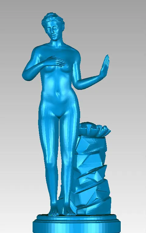 

New 3D model for cnc 3D carved figure sculpture machine in STL file format Western culture, naked women-11