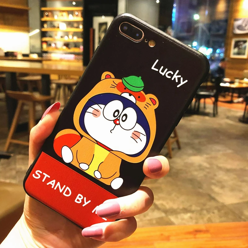 Guocos Новая мода 3D милый кот мультфильм с принтом мягкий из ТПУ чехол для iPhone X XS MAX XR