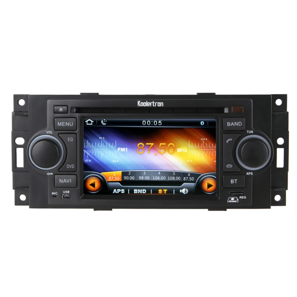 Бесплатно 8 Г Карта Koolertron 5 &quotАвтомобильный Радиоприемник Стерео Авторадио DVD GPS