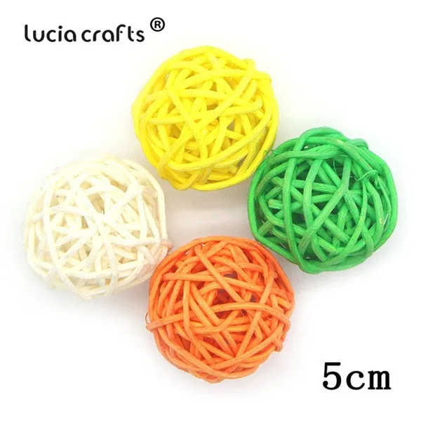 12pcs 5cm 12 шт 5 см/25 шт 3 см Смешанные шарики Sepak Takraw из ротанга DIY для рождественской вечеринки аксессуары для украшения дома M0805 - Цвет: 12pcs 5cm