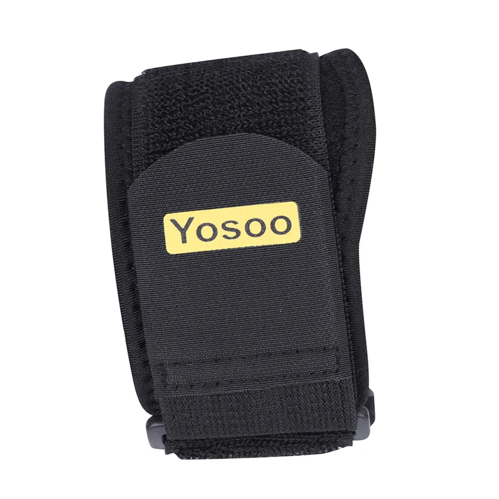 Yosoo регулируемый фиксатор для рук, поддержка, обертывание, бандаж, ремень, облегчение боли в суставах, защита локтя
