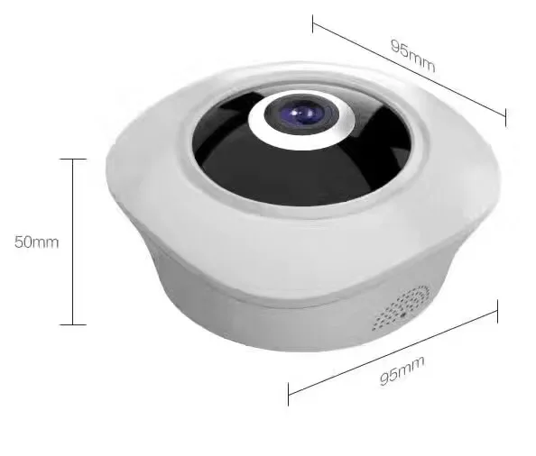 3 Мп 360 градусов 3D VR панорамная камера беспроводная HD Wi Fi IP для домашней