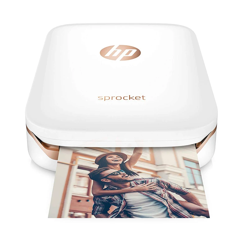 Sprocket Printer W Hp Sprocket портативный фотопринтер для 5*7,6 см(2x3-дюймов) липкая Zink фотобумага легко печатать фотографии в социальных сетях - Цвет: Sprocket Printer W
