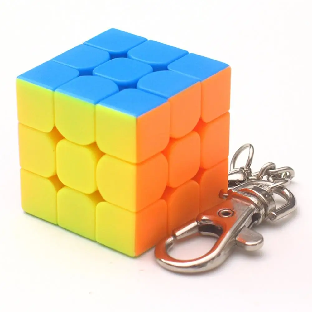LeadingStar 3x3x3 3 см мини маленькая Магическая головоломка кубическая цепочка для