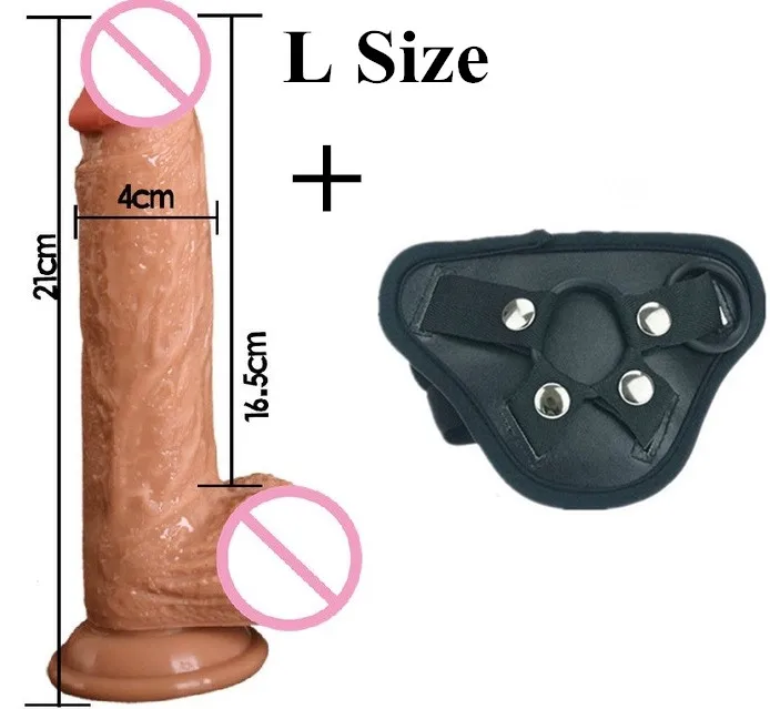 Реалистичный огромный фаллоимитатор на присоске для стимуляции точки G клитора