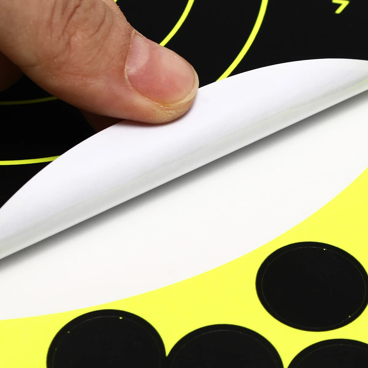 8 &quot/20 см 50 шт. клейкая бумага для мишени набор листов Bullseye splitterburst Sticky Splatter Shooting