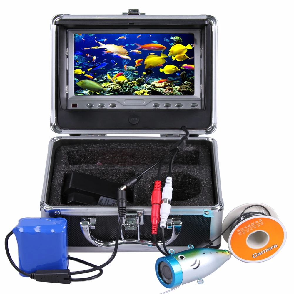 

15Meters Deepth of Super Mini 700TVL Underwater Camera & 3.5" Digital LCD Monitor Kit with DVR Function & Anti-sunshine Cover