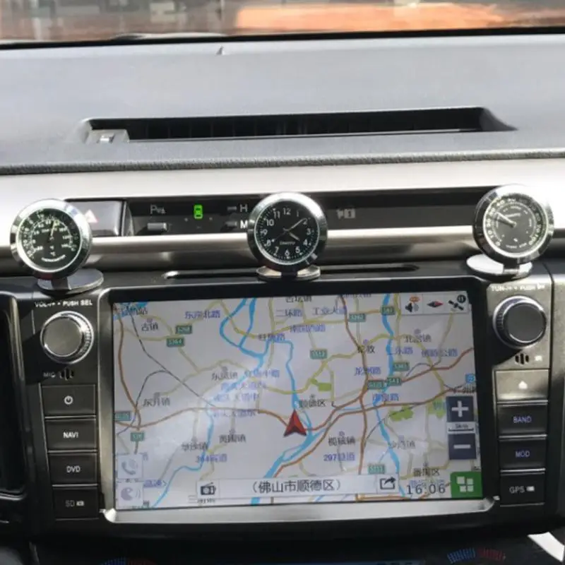 Украшение автомобиля электронный счетчик автомобильные часы авто интерьер