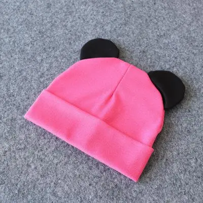 Детская шапка ухо Микки Мауса Suersprout Hat хлопок милая шапочка хлопок - Цвет: p15