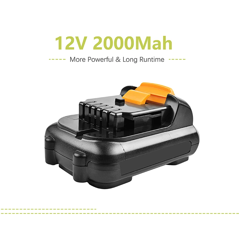 Литий ионный аккумулятор bonacell 2000 мАч для DEWALT DCB120 DCB127 DCB121 12 В DCB100 DCB101 DCB119